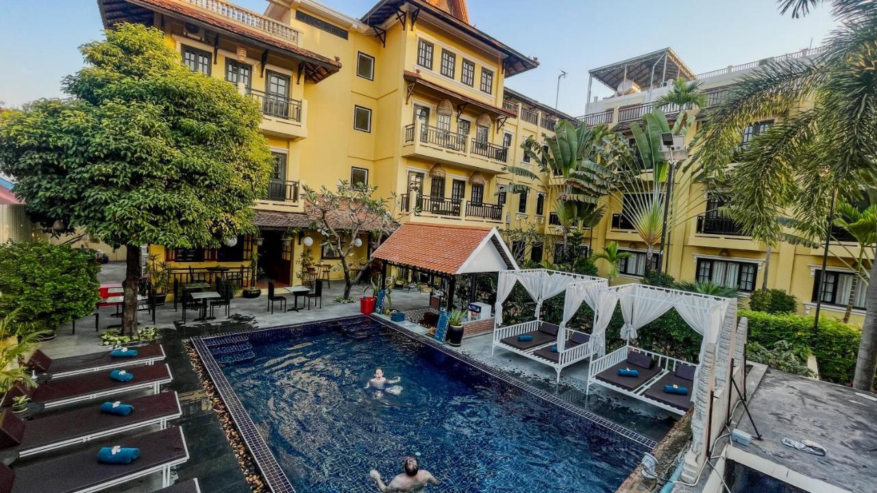 Villa Indochine D'Angkor เสียมราฐ ภายนอก รูปภาพ