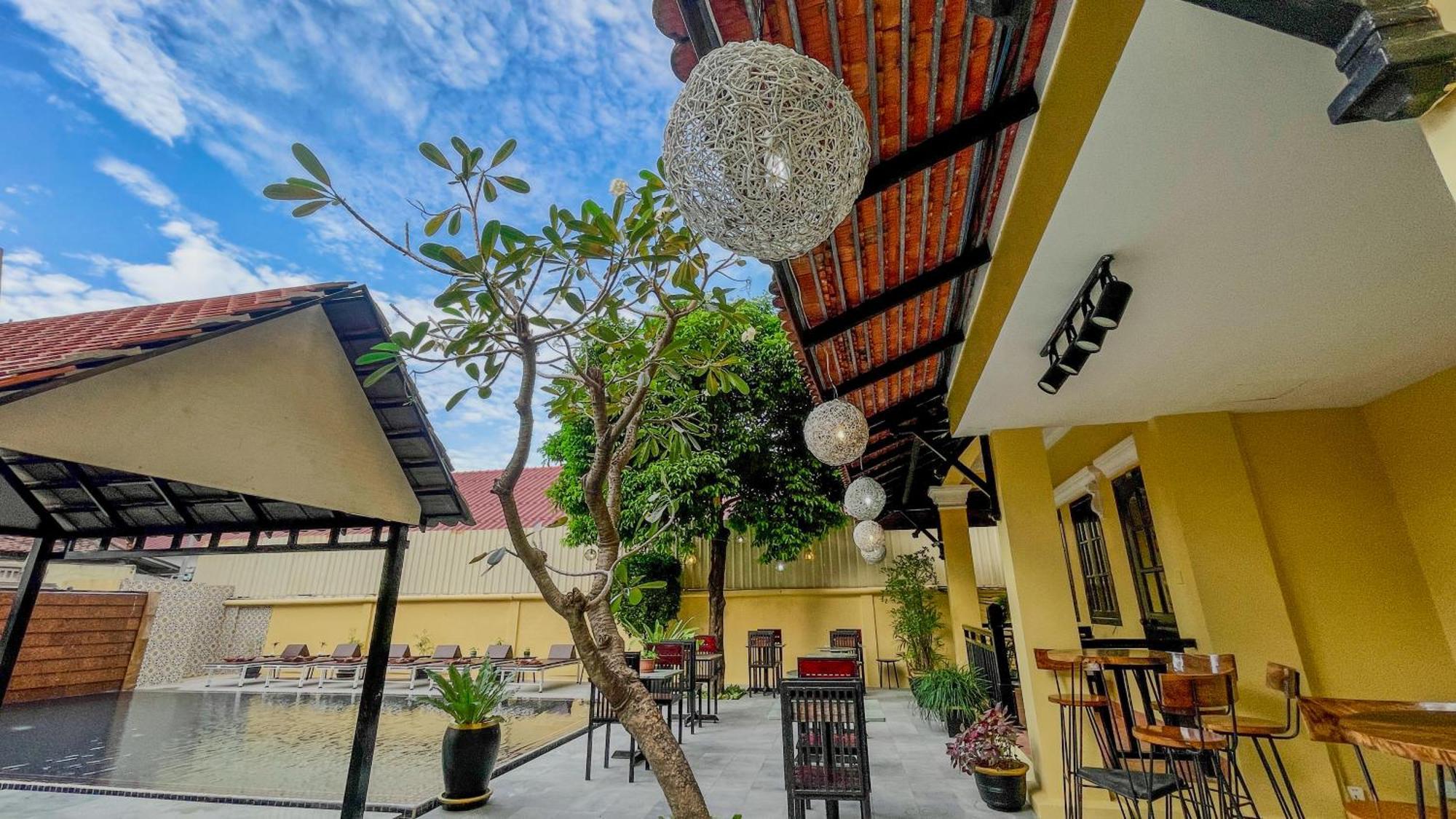 Villa Indochine D'Angkor เสียมราฐ ภายนอก รูปภาพ