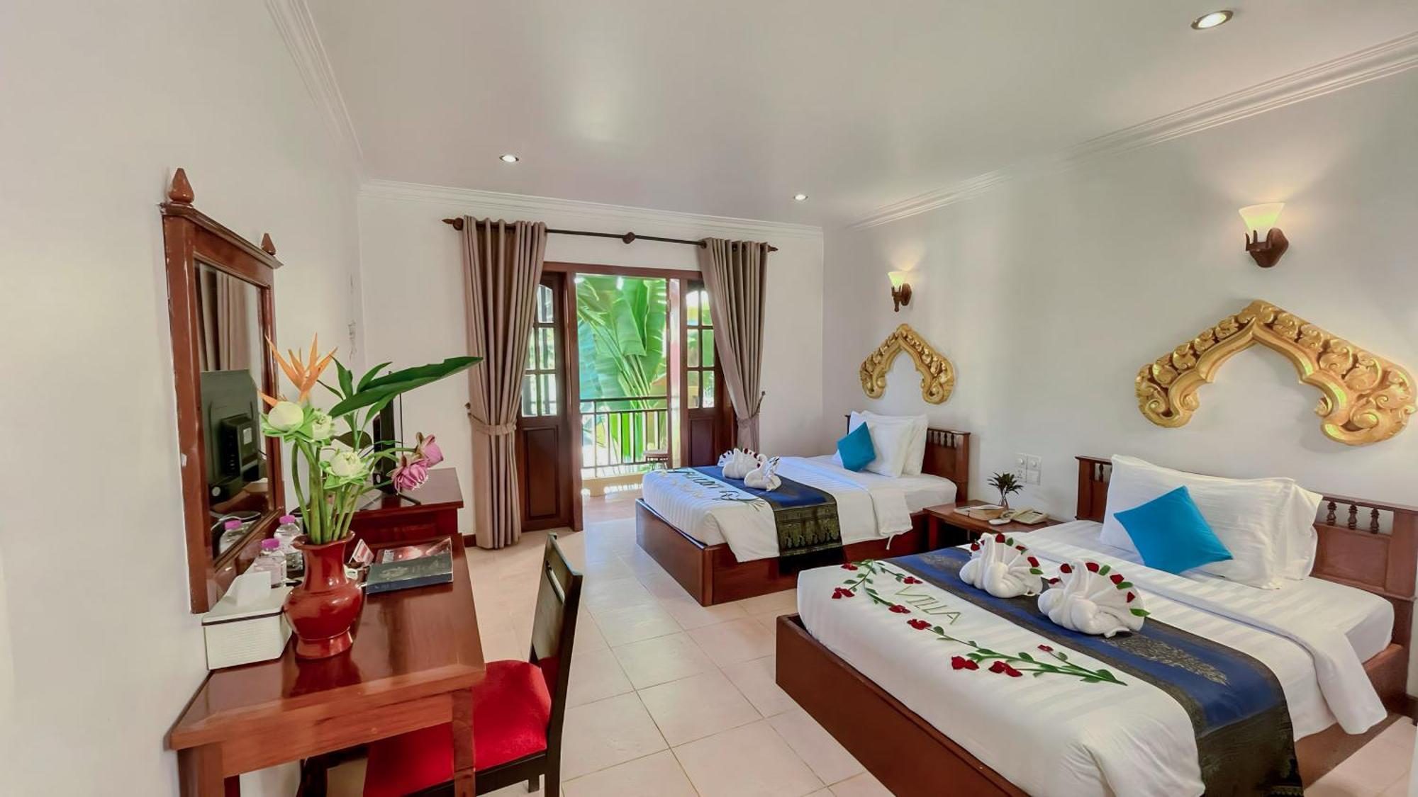 Villa Indochine D'Angkor เสียมราฐ ภายนอก รูปภาพ