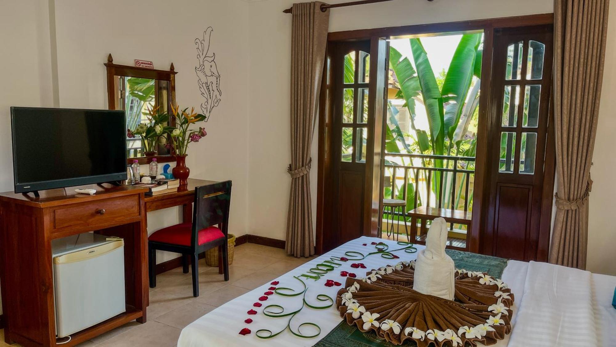 Villa Indochine D'Angkor เสียมราฐ ภายนอก รูปภาพ