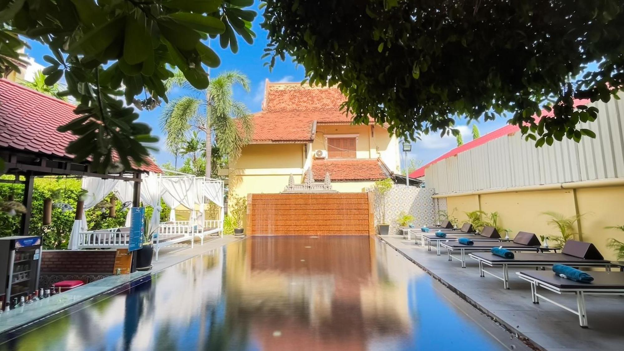 Villa Indochine D'Angkor เสียมราฐ ภายนอก รูปภาพ